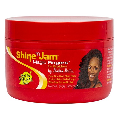 Shine'n Jam Magic Fingers For Braids - Extra Firm Hold 8oz